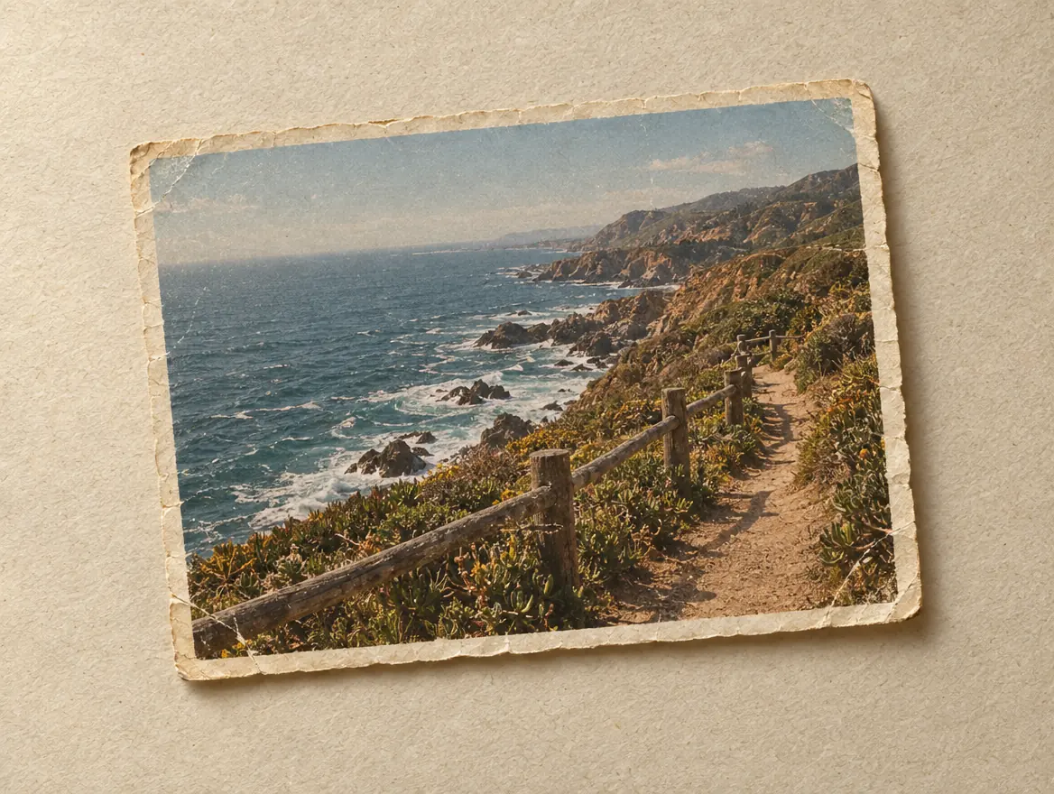 Placeholder landscape used as the Weekend Postcards cover